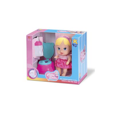 Boneca Divertoys Little Faz Xixi Unica