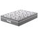 Colchão de Casal Probel Century D28 com Molas Pocket e Pillow Euro 32x138x188cm Branco com Cinza