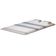 Colchonete Casal Probel Guarda Costas Travesseiro 138x188cm Branco com Azul