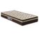 Colchão Solteiro Millenium Espuma D33 19x88x188 cm Hellen Marrom com Bege