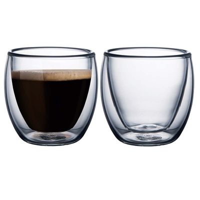 Conjunto de Xícaras para Café Tramontina 64760400 - 2 peças Transparente