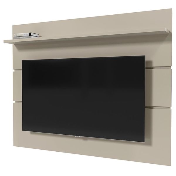 Painel Home Marselha para TV de até 50 Polegadas Patrimar Off White