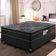 Cama Box de Casal e Colchão de Casal Portobel Diplomata Orthopedic Preto