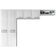 Cozinha Compacta Itatiaia Rose 7 Portas 6 Prateleiras 245cm Branco