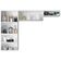 Cozinha Compacta Itatiaia Rose 7 Portas 6 Prateleiras 245cm Branco