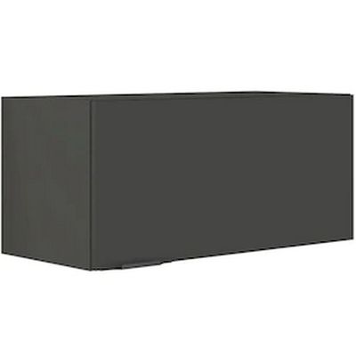 Cozinha Completa Linea com 5 Portas 3 Gavetas e 2 Prateleiras Bartira Grafite