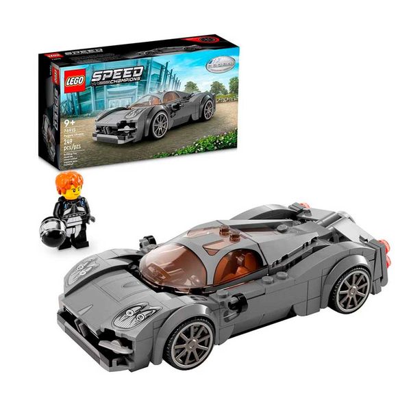 LEGO Speed Champions: Pagani Utopia 76915 - 249 Peças Cinza LEGO Speed Champions: Pagani Utopia 76915 - 249 Peças Cinza