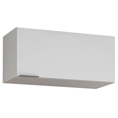 Cozinha Compacta Rubi 5 Portas, 3 Gavetas e 3 Prateleiras Bartira Branco