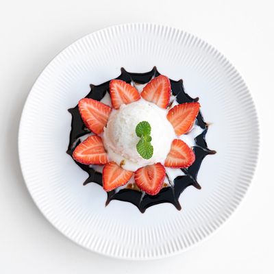 Conjunto de Pratos Rasos Germer Shell em Porcelana 6 Peças Branco