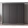 Guarda-Roupa Casal Bartira Village com 3 Portas 4 Gavetas e 243,1cm Grafite