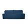 Sofá 4 Lugares Cama inBox Belém Retrátil/Reclinável com 230 cm de Largura e Revestido em Suede Velusoft Azul