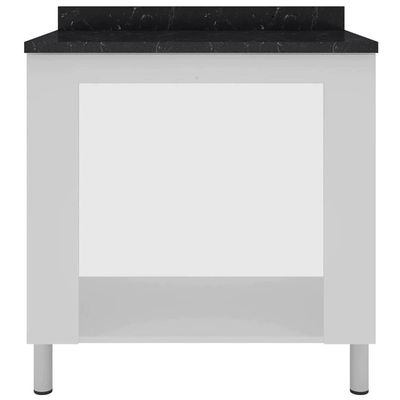 Cozinha Compacta Rubi com 5 Portas 3 Gavetas Bartira Branco
