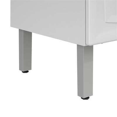 Cozinha Compacta Rose com 6 Portas e 1 Gaveta Itatiaia Branco com Preto