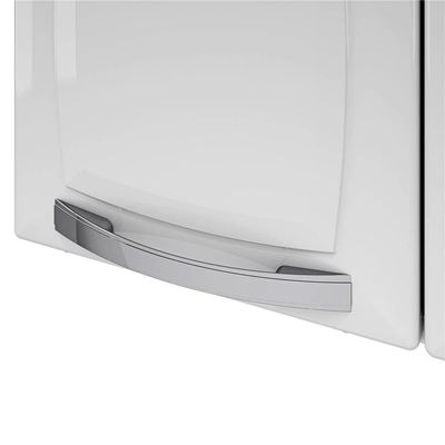 Cozinha Compacta Rose com 6 Portas e 1 Gaveta Itatiaia Branco com Preto