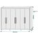 Guarda-Roupa Casal Europa Palermo com 6 Portas e 6 Gavetas Off White