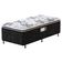 Cama Box Conjugada de Solteiro PROdormir Advanced com Pillow Top e Espuma D28 50x88x188 cm Probel Branco e Preto