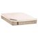 Colchão Casal Castor Premium com Euro Pillow e Molas Tecnopedic System 30x138x188 cm Branco com Bege