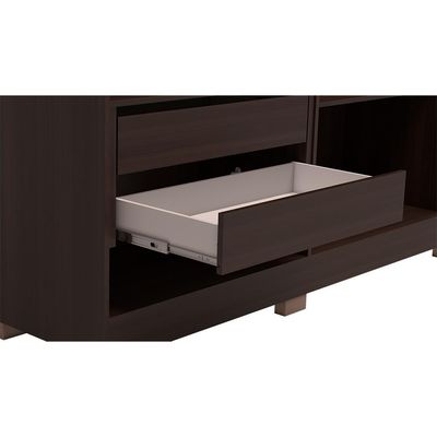 Guarda Roupa Napoli UP com 6 Portas, 4 Gavetas e 4 Prateleiras Bartira Café