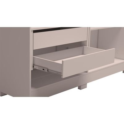 Guarda Roupa Napoli UP com 6 Portas, 4 Gavetas e 4 Prateleiras Bartira Branco