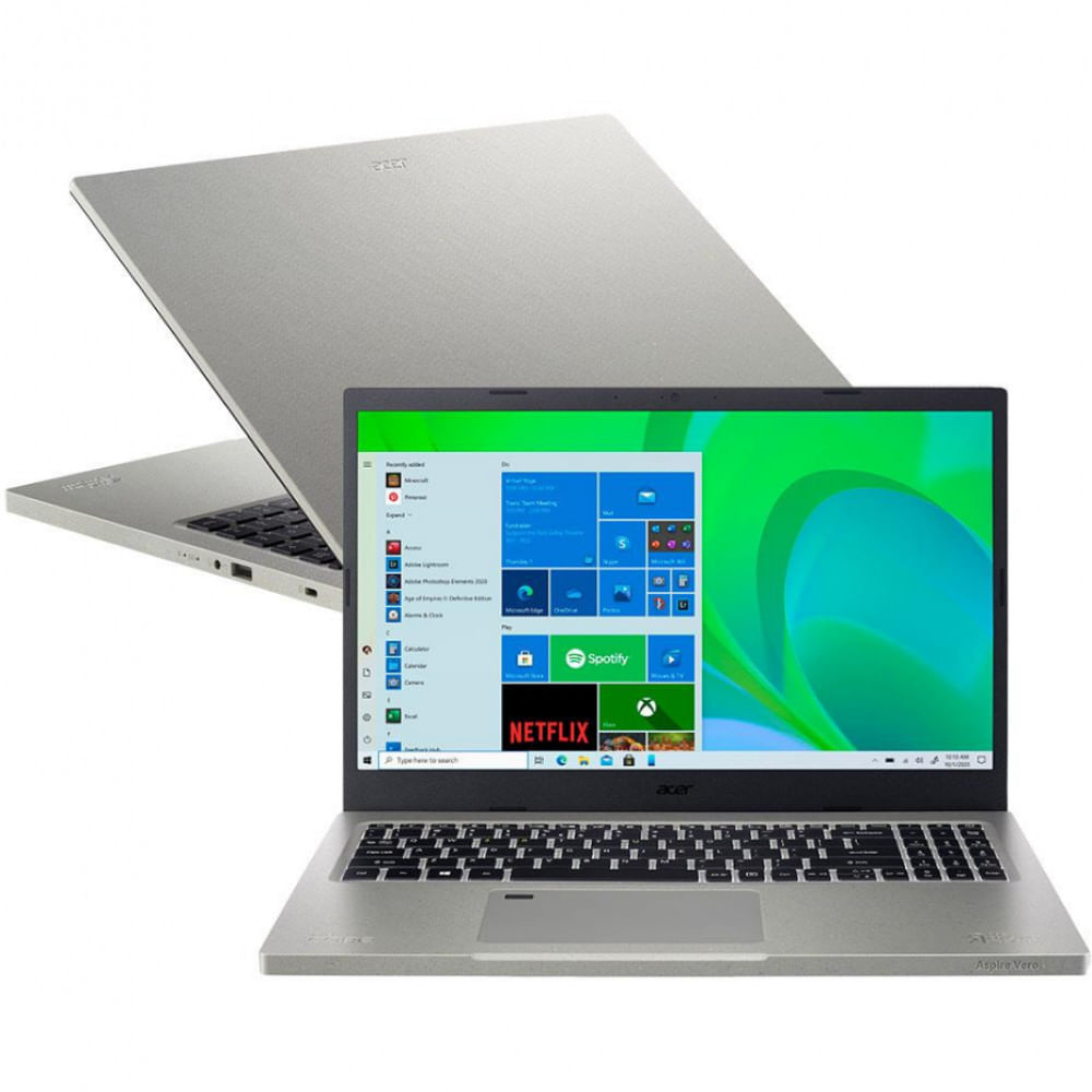 Notebook Acer Core i5- 1155G7 8GB 512GB SSD Tela 15.6? Pol Windows