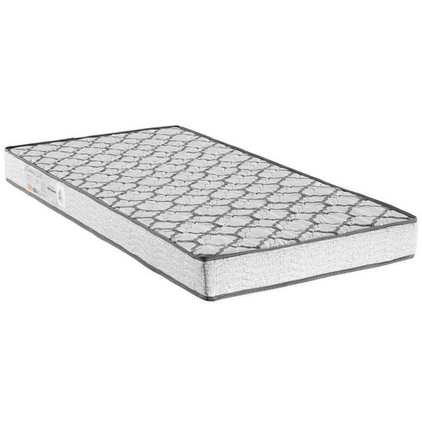 Colchão de Solteiro Ortobom Cannes Espuma D26 14x88x188cm Cinza Colchão de Solteiro Ortobom Cannes Espuma D26 14x88x188cm Cinza