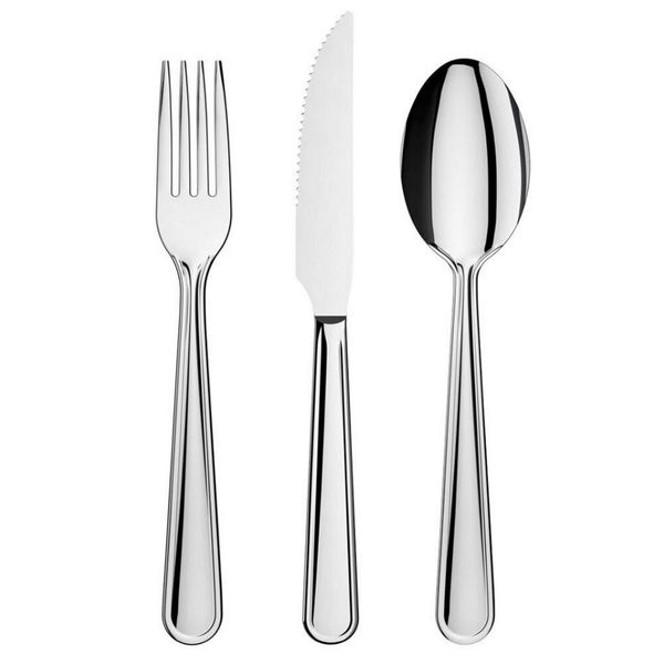 Faqueiro Brinox em Aço Inox Módena 24 Peças Inox Faqueiro Brinox em Aço Inox Módena 24 Peças Inox