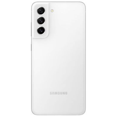 Smartphone Samsung Galaxy S21 FE 5G 256GB 6GB RAM Tela Infinita de 6.4 Câmera Traseira Tripla Android 11 Branco