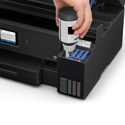Multifuncional Tanque de Tinta Epson EcoTank L14150 Wireless - Impressora, Copiadora, Scanner, Fax Preto / Bivolt