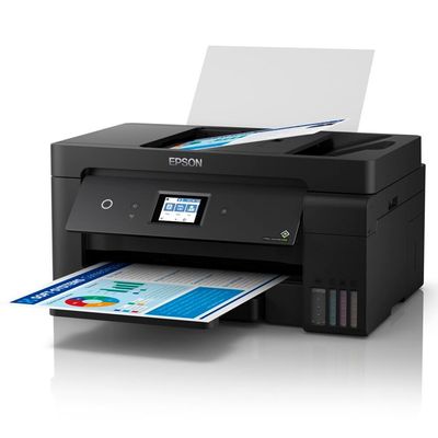 Multifuncional Tanque de Tinta Epson EcoTank L14150 Wireless - Impressora, Copiadora, Scanner, Fax Preto / Bivolt