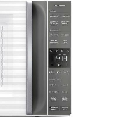 Forno de Micro-ondas Electrolux Efficient ME36B com Funções Fermentar e Manter Aquecido 36 L Branco / 110V