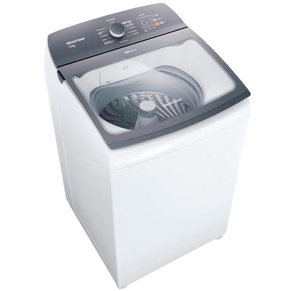 Lavadora BWK12AB Ciclo Edredom e Tira Manchas Advanced 12KG Brastemp Branco / 220V