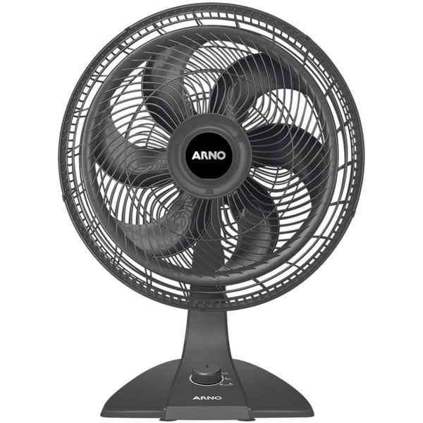 Ventilador de Mesa 40CM Turbo Force VF48 6 Pás 3 Velocidades Arno Preto / 110V Ventilador de Mesa 40CM Turbo Force VF48 6 Pás 3 Velocidades Arno Preto / 110V