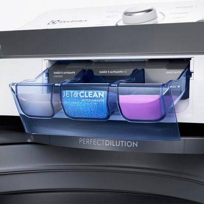 Lavadora Automática LED17 Essential Care JetEClean 17KG Electrolux Branco / 110V