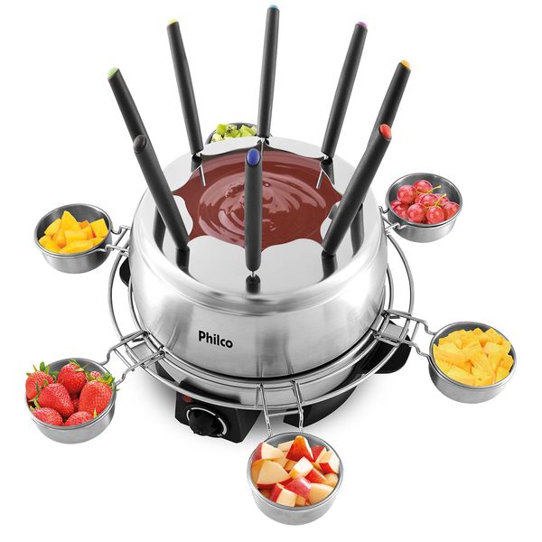 Panela de Fondue Philco PPE03I 8 Pessoas 2,3L 127V