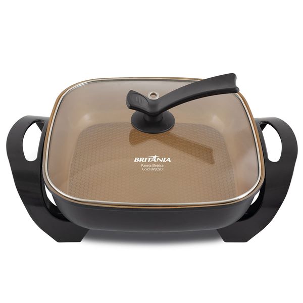 Panela Elétrica Britânia BPE09D Gold 4L Antiaderente 127V
