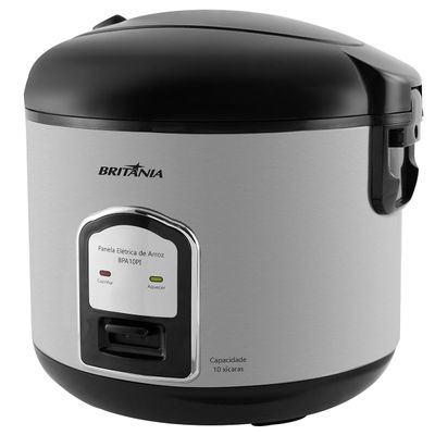 Panela de Arroz Britânia BPA10PI XI75 10 Xícaras 127V