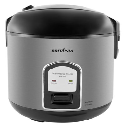 Panela de Arroz Britânia BPA10PI XI75 10 Xícaras 127V
