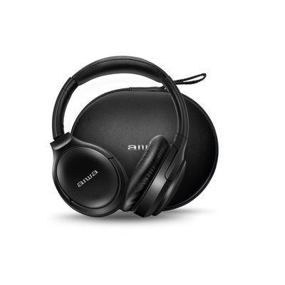 Fone de Ouvido Headphone AIWA HP-01-B BT ANC Alta Definição Bivolt