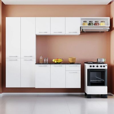 Cozinha Compacta Bolt 10 Portas 1 Gaveta Itatiaia Branco