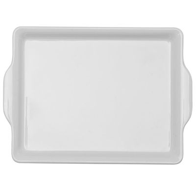 Bandeja Retangular Haus Concept em Melamina 19 cm Branco