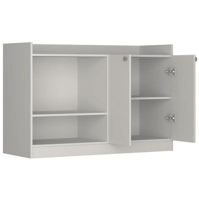 Balcão Micro-ondas Classic com 2 Portas Nova Móbile Branco