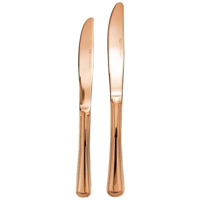 Faqueiro 48 Peças Fracalanza Pearl em Aço Inox Cobre