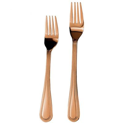 Faqueiro 48 Peças Fracalanza Pearl em Aço Inox Cobre