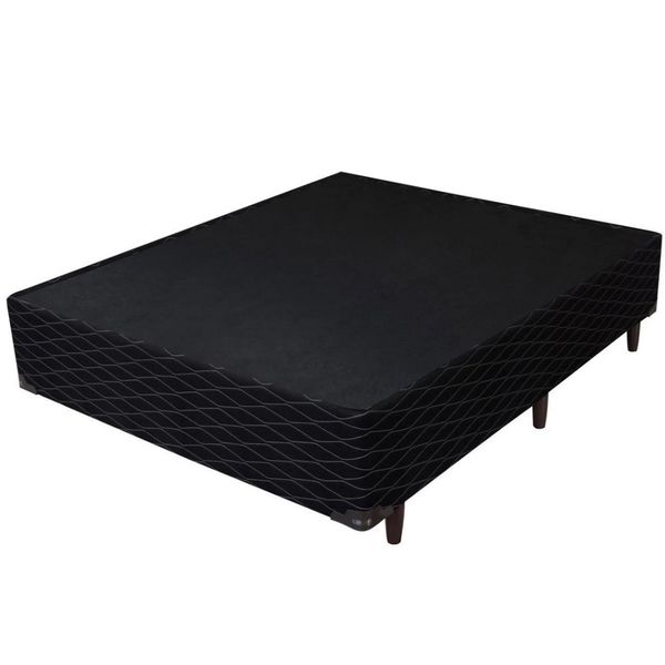 Base Box para Colchão de Casal Umaflex Fascinium 44x138x188 cm Preto Base Box para Colchão de Casal Umaflex Fascinium 44x138x188 cm Preto