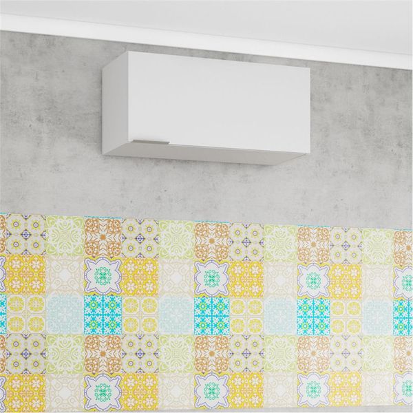 Armário de Geladeira Rubi com 1 Porta Bartira Branco Armário de Geladeira Rubi com 1 Porta Bartira Branco