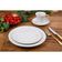 Conjunto de Xícaras para Chá Germer Tassel em Porcelana 240 ml 6 Peças Branco