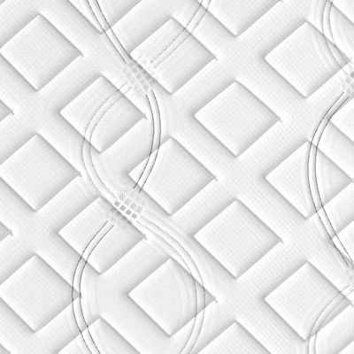 Cama Box King Size Probel Amsterdã D20 D33 com Molas Pocket e Pillow Top 72x193x203 Branco com Preto