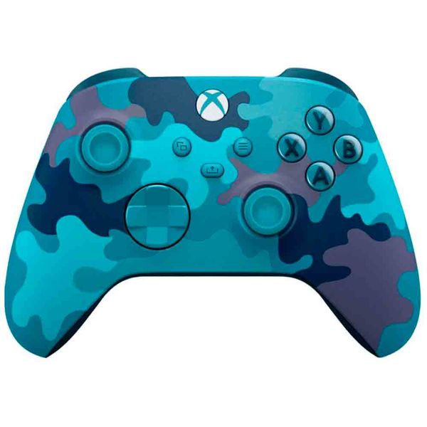 Controle Sem Fio Xbox Series - Mineral Camo Special Edition Azul