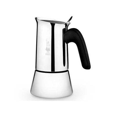 Cafeteira Italiana Bialetti Vênus em Inox - 6 Xícaras Cinza