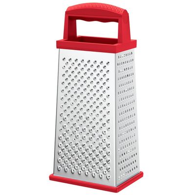 Ralador 4 Faces 8 Inox Euro Home Vermelho Vermelho